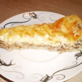 Пирог из сайры