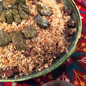 Плов с долмой