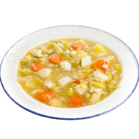 Рыбный суп поррусальда кон бакалао