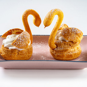 Пирожные «Лебеди»