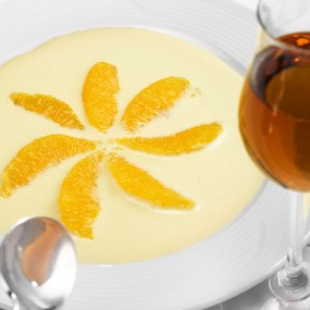 Сабайон с апельсином