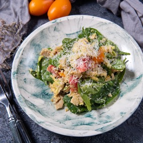 Салат из булгура с авокадо