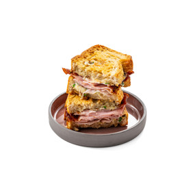 Сэндвич с ветчиной и сыром в аэрогриле