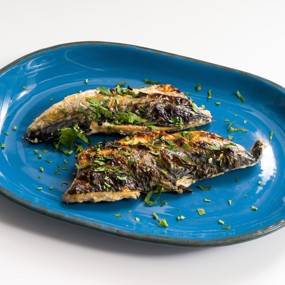 Скумбрия на мангале