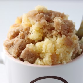 Сметанный кекс с корицей в микроволновке