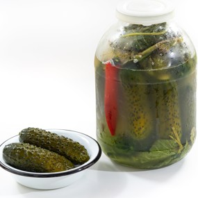 Соленые огурцы на зиму