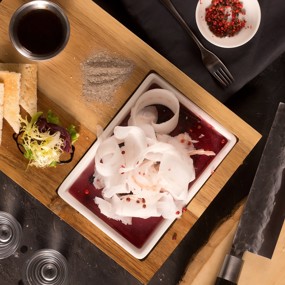 Строганина из малоглазого макруруса