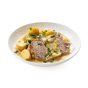 Свиная шея в сидре