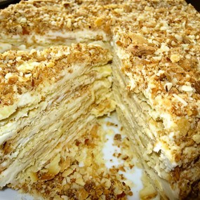 Традиционный торт «Наполеон»