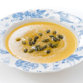 Тыквенный суп с кокосовым молоком