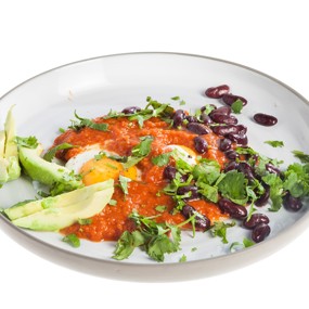 Мексиканская яичница уэвос-ранчерос