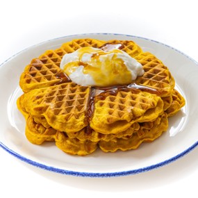 Вафли из тыквы