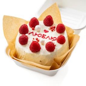 Ванильный бенто-торт