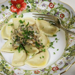 Вареники с телятиной