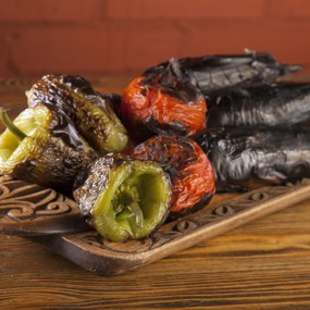 Запеченные овощи хоровац