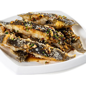 Жареная камбала по-корейски