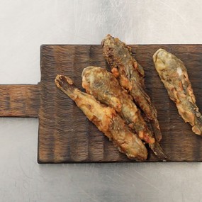 Жареные бычки