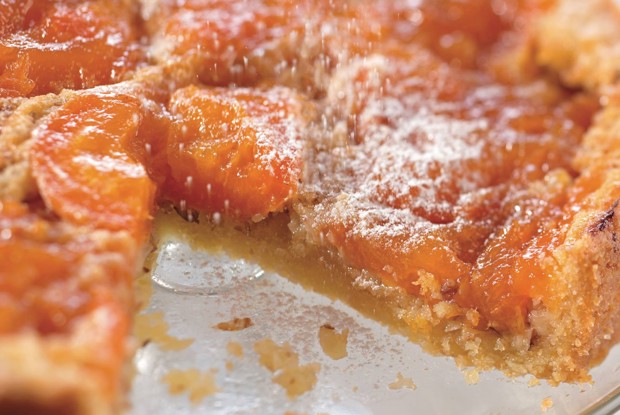 Абрикосовый пирог с франжипаном