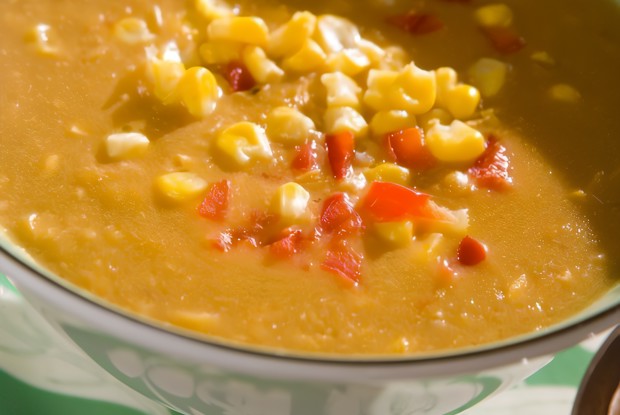 Африканский суп с кунжутом и специями