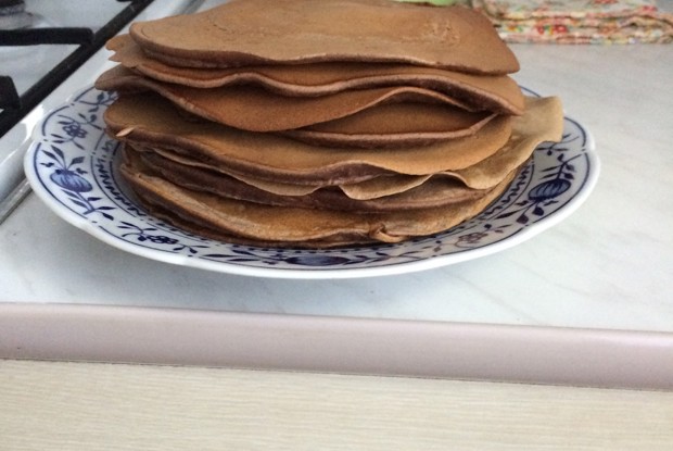 Американские панкейки с какао