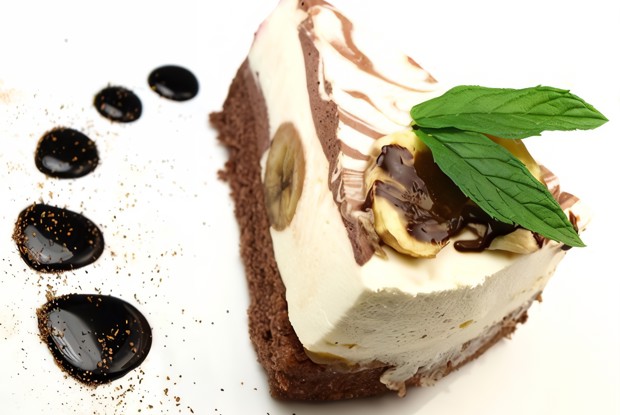 Американский чизкейк с бананами