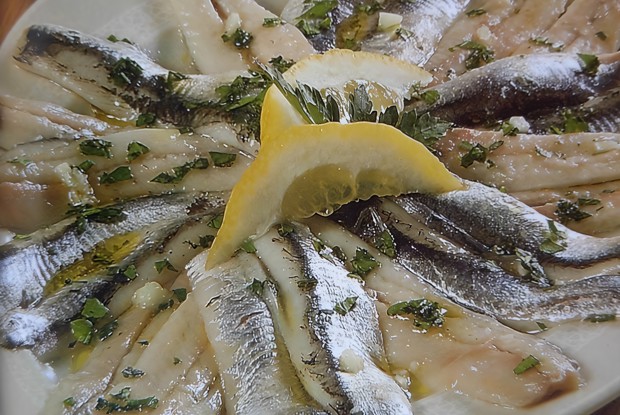 Анчоусы в маринаде