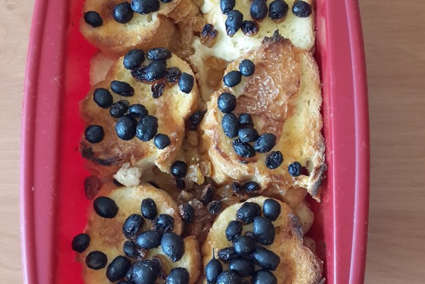 Английский хлебный пудинг