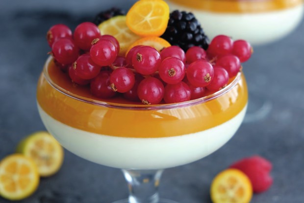 Апельсиновая панна-котта