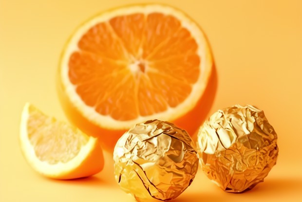 Апельсиновые конфеты с грецкими орехами