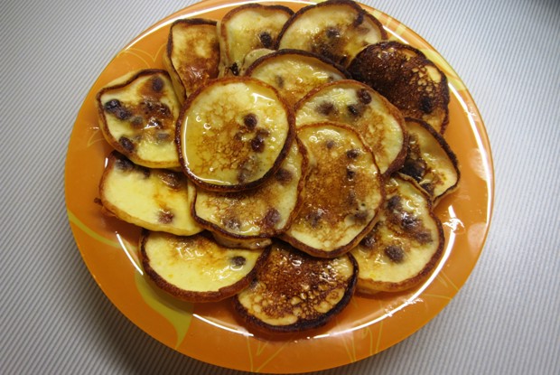 Апельсиновые оладьи