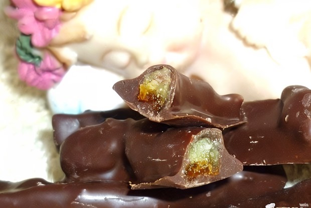 Апельсиновые шкурки в шоколаде