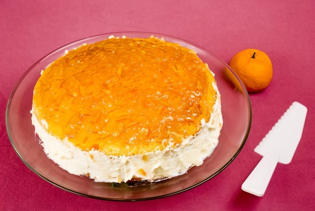 Апельсиновый ароматный пирог