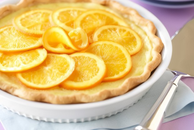 Апельсиновый торт с миндалем