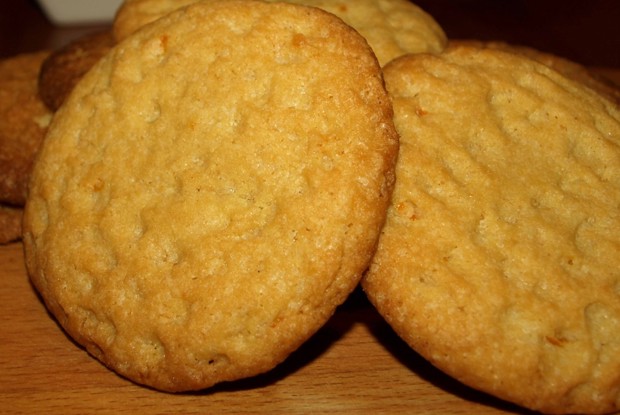 Апельсиновое печенье с имбирем