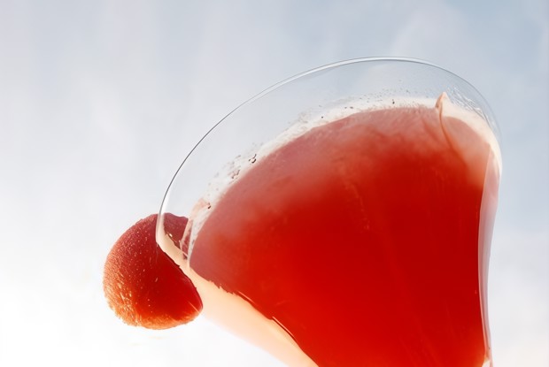 Арбузная маргарита с базиликом