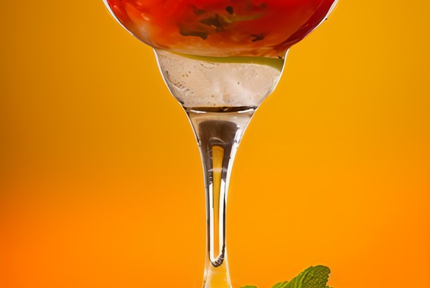 Арбузный физ с джином и лаймом