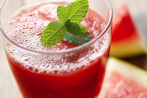 Арбузный сок с мятой