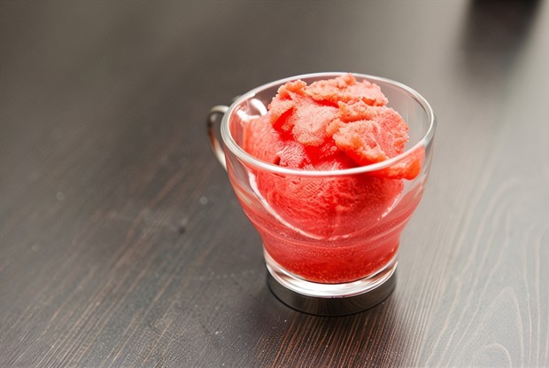 Арбузное йогуртовое мороженое