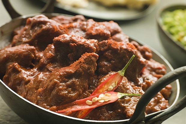 Ароматная говядина в карри