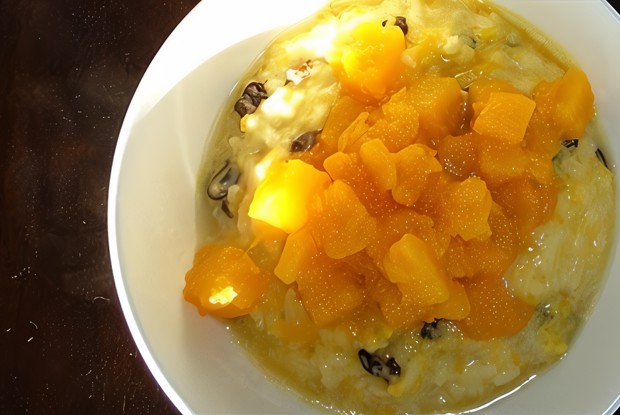 Ароматная тыквенная каша с кокосом