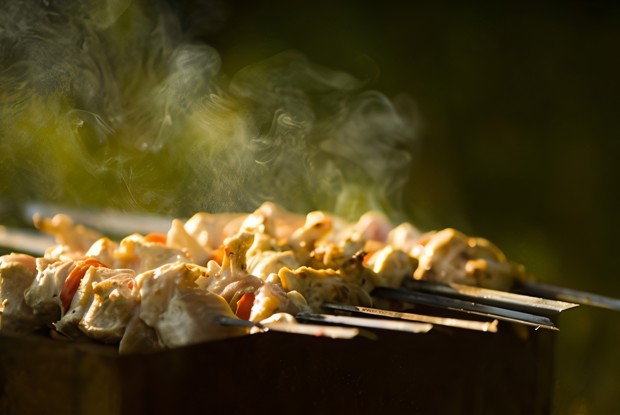 Ароматные куриные шашлыки по-мароккански
