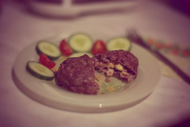 Ароматные зразы с белыми грибами и сыром