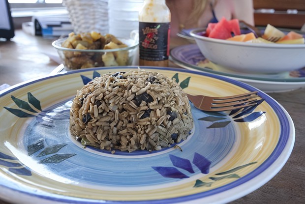 Ароматный рис с фасолью