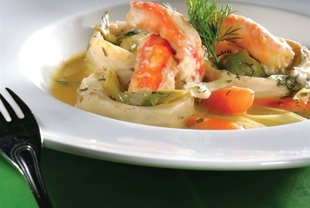 Артишоки с крабовым мясом