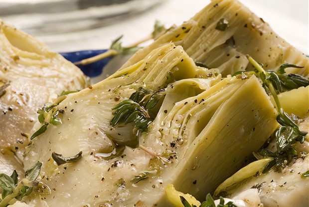 Артишоки в пряном винегрете