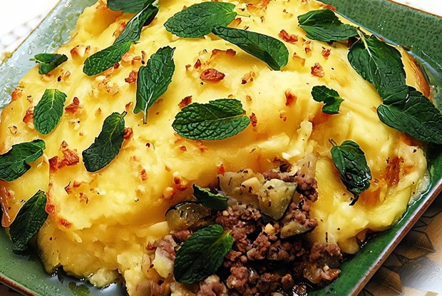 Аши по‑гречески с бараниной