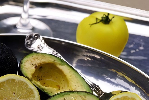 Авокадо на гриле