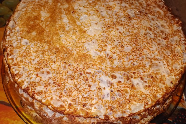 Ажурные тонкие блины