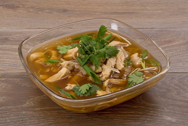 Азиатский куриный суп