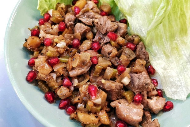 Азу со свининой и овощами